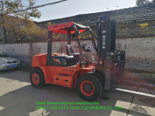7 Ton Diesel Combustion Forklift Truck With 83 Kw Engine