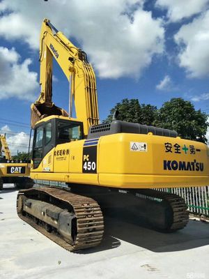 The Komatsu PC450 Excavator Used The 45 Ton Excavator Comes From Chinese Factory