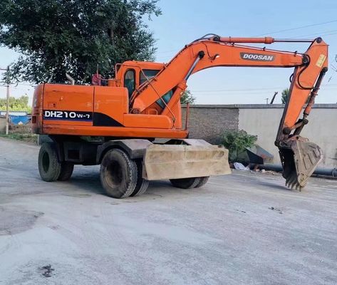 Doosan DH210W Wheel Excavator With Superior Performance Easy Operation