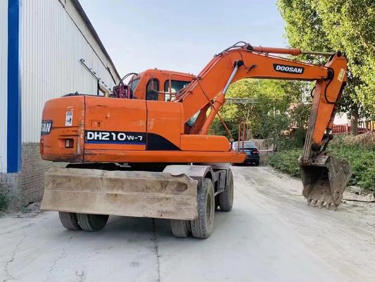 Doosan DH210W Wheel Excavator With Superior Performance Easy Operation