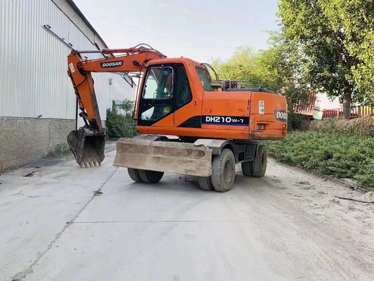 Doosan DH210W Wheel Excavator With Superior Performance Easy Operation