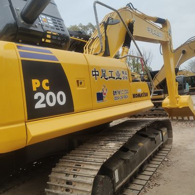 PC200 Used Komatsu Excavator With A Capacity Of 1.2 Cubic Meters