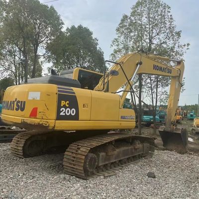 PC200 Used Komatsu Excavator With A Capacity Of 1.2 Cubic Meters