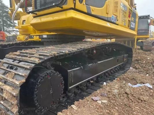 PC220 Used Komatsu Excavator 23 Tons 1 Cubic Meters For Any Construction Project