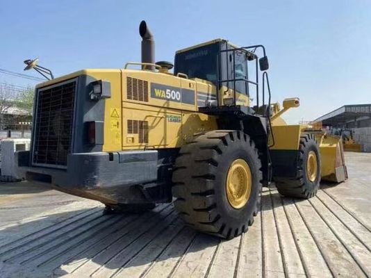 Japanese brand second-hand Komatsu WA500 loader with discounted prices