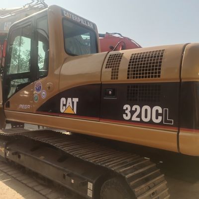 320C Used Caterpillar Excavator 20 Ton For Building Agriculture Construction