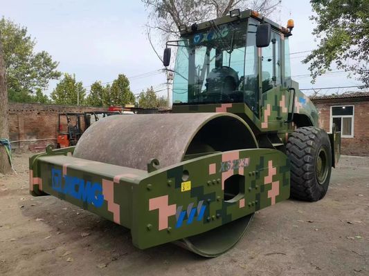 XCMG XS223J Used Road Rollers Single Steel Wheel Roller Ultra Heavy Drive Vibration Roller