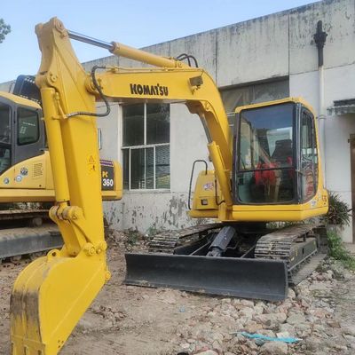 Used Komatsu PC60 Tracked Hydraulic Excavator 6 Ton