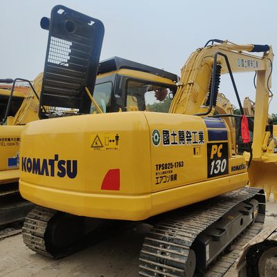 Second Hand Komatsu PC130 Excavator 13 Ton Hydraulic Excavator