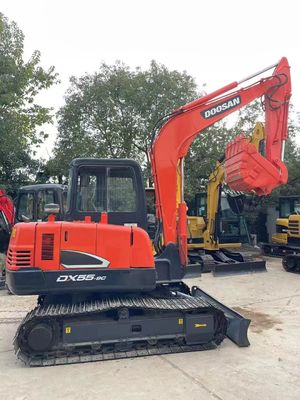 Factory Farm Hydraulic Second Hand Doosan DX55 Excavator 5.55 Ton