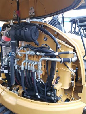 Landscape greening and farmland improvement construction of Cat 303E excavator