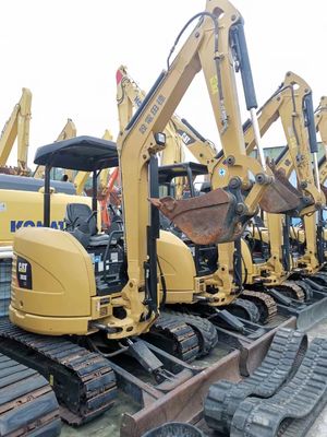 Landscape greening and farmland improvement construction of Cat 303E excavator