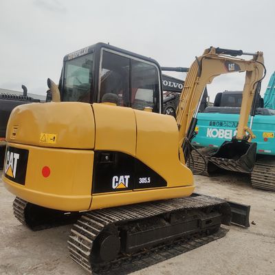 5 Ton Crawler Type CAT 305.5 Second Hand Excavators Good Quality