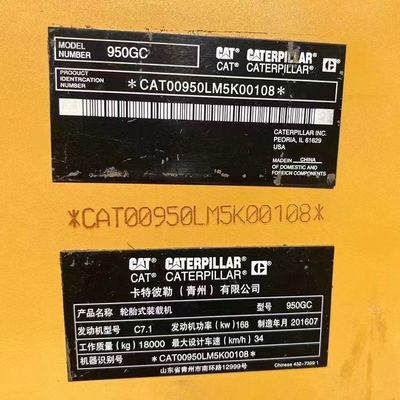 CAT Caterpillar Second Hand Loader CAT 950GC Wheel Loader For Sale At A Discount