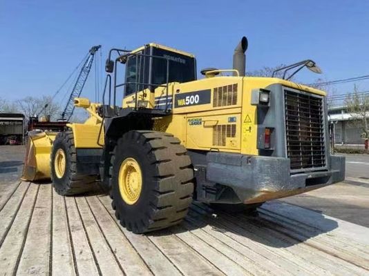 High Quality Used Komatsu WA500 Loader From Shanghai China