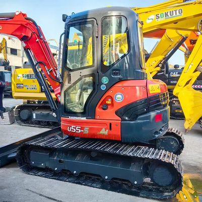 The Used Kubota U55-5 Excavator Is Sold At A Discount In China