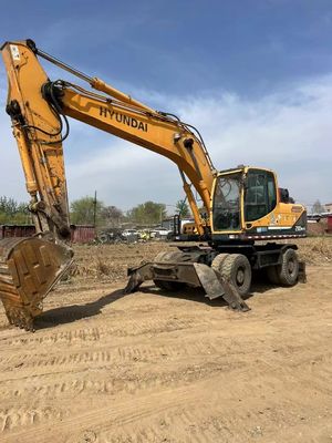 Used tracked hydraulic excavator, original modern 210 wheeled excavator