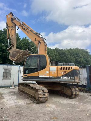Hydraulic tracked excavator, original Hyundai 225-9T excavator Discounted Price
