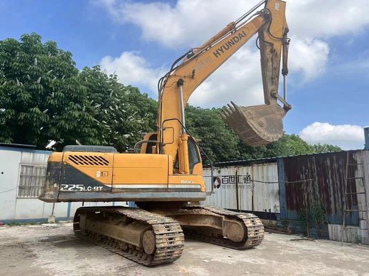 Hydraulic tracked excavator, original Hyundai 225-9T excavator Discounted Price