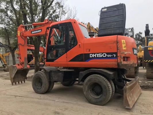Used Wheel Doosan 150 Excavator Second Hand Doosan Excavator