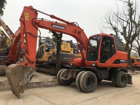 Used Wheel Doosan 150 Excavator Second Hand Doosan Excavator