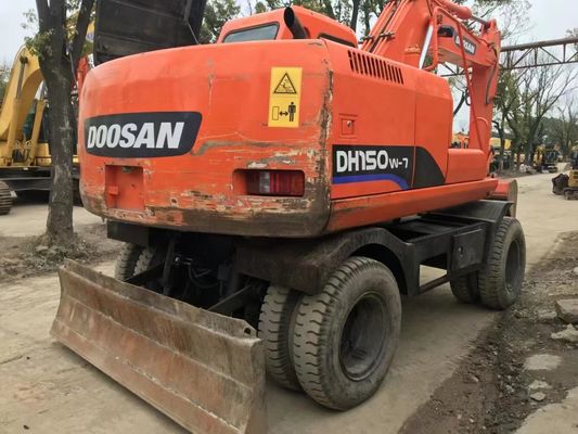 Used Wheel Doosan 150 Excavator Second Hand Doosan Excavator