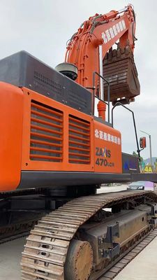 The Hitachi 470 excavator used in Japan has good performance