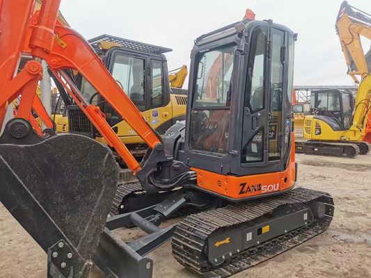 Used zaxis50 Excavator In Decent Condition for work