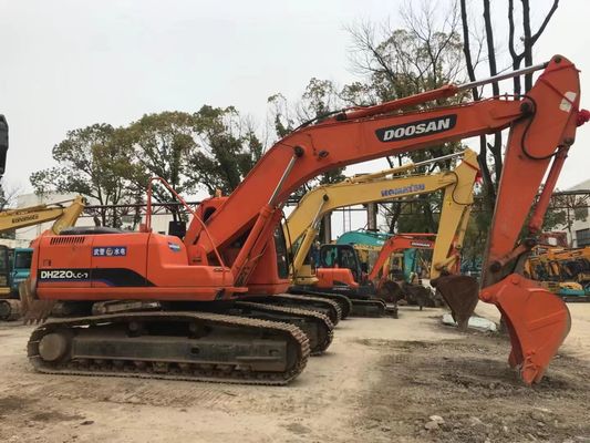 Used Doosan Excavator 220 For Road Construction Second Hand Hydraulic Excavator