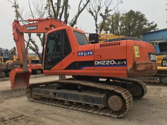 Used Doosan Excavator 220 For Road Construction Second Hand Hydraulic Excavator