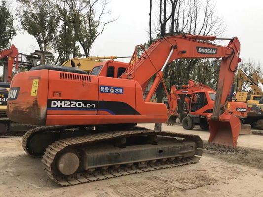Used Doosan Excavator 220 For Road Construction Second Hand Hydraulic Excavator