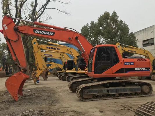 Used Doosan Excavator 220 For Road Construction Second Hand Hydraulic Excavator
