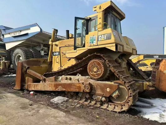 Original Original Paint Cat D9R Bulldozer , Used Road Construction Machinery