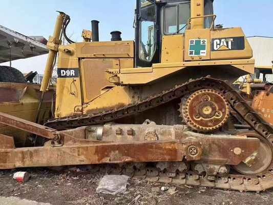Original Original Paint Cat D9R Bulldozer , Used Road Construction Machinery