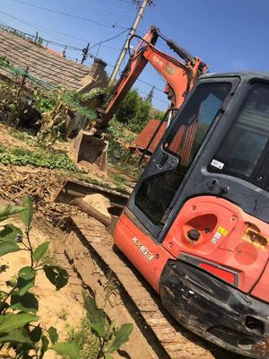 Used Excavator 6 Tons , Original Imported Kubota KX163 Excavator