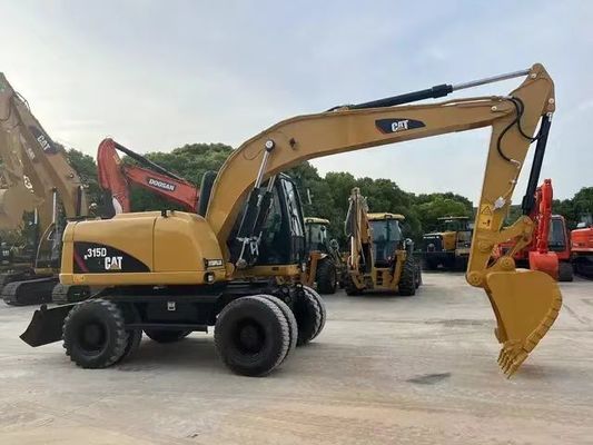 CatM315D Wheel Excavator Excellent Performance And Multiple Practical Functions