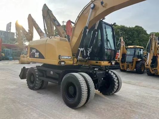 CatM315D Wheel Excavator Excellent Performance And Multiple Practical Functions