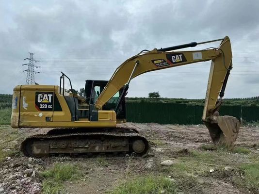 Road Construction Hydraulic Excavator , Excellent Performance CAT 320GC Excavator