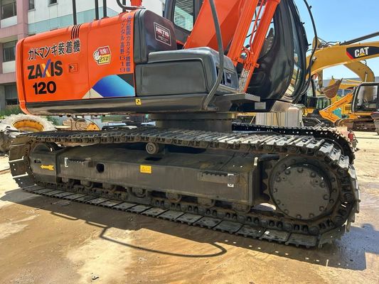 Second Hand Good Looking Zaxis 120 Excavator For Sale For A Low Price