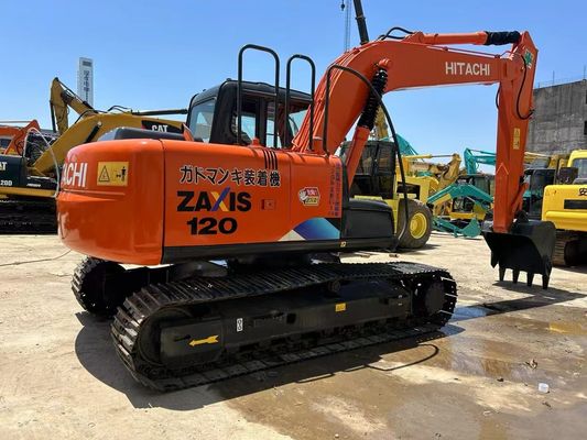 Second Hand Good Looking Zaxis 120 Excavator For Sale For A Low Price