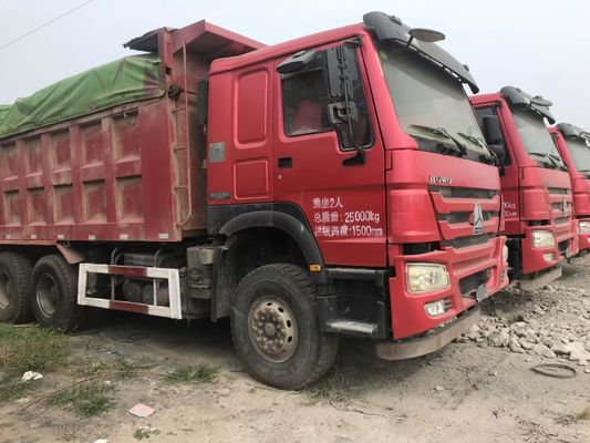 HOWO 330 Used Dump Trucks Second Hand Construction Machinery With Good Qualtiy