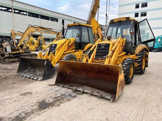Second Hand JCB 3CX Backhoe Loader , Multifunctional Construction Machinery