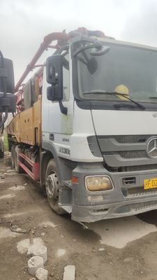 Used SANY concrete pump truck for sale, Mercedes Benz chassis