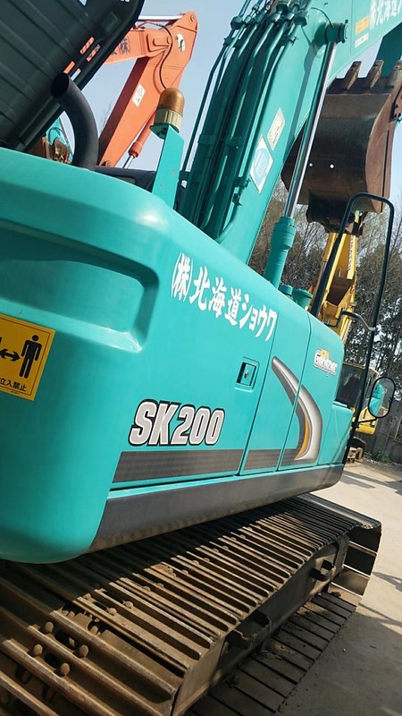 20 톤 수압 발굴기 도로 건설용 Kobelco 200 발굴기