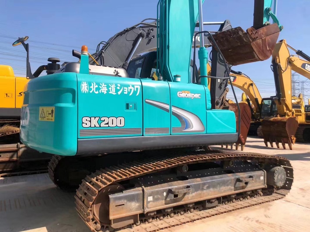 20 톤 수압 발굴기 도로 건설용 Kobelco 200 발굴기