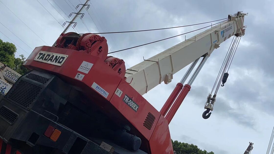 Used High Quality Tadano 50-ton Crane with Tadano's Own RF8 Engine Crane for Sale