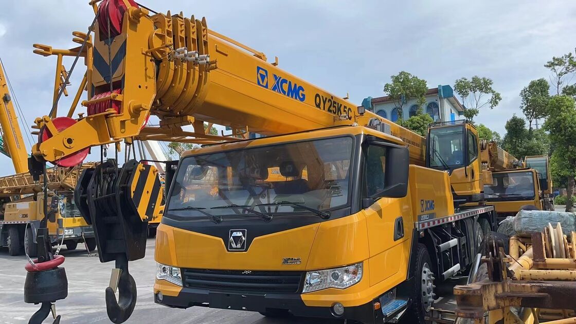 XCMG Official Used 25 Ton Truck Crane QY25K5D-5 Small Hydraulic Crane Mobile Lifting Crane on Sale