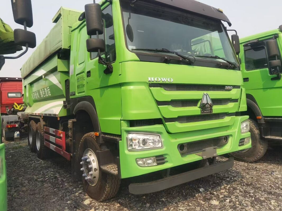 SINOTRUK Used Dump Truck 380 hp Promotional HOWO Dump Truck Mining Truck Camion Benne 12 Wheel 30 Tons Dumper