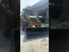 JCB 3CX 배크호 로더는 강력한 건설 기계입니다